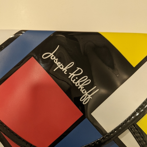 Joseph Ribkoff colour block clutch - Picture 2 of 5